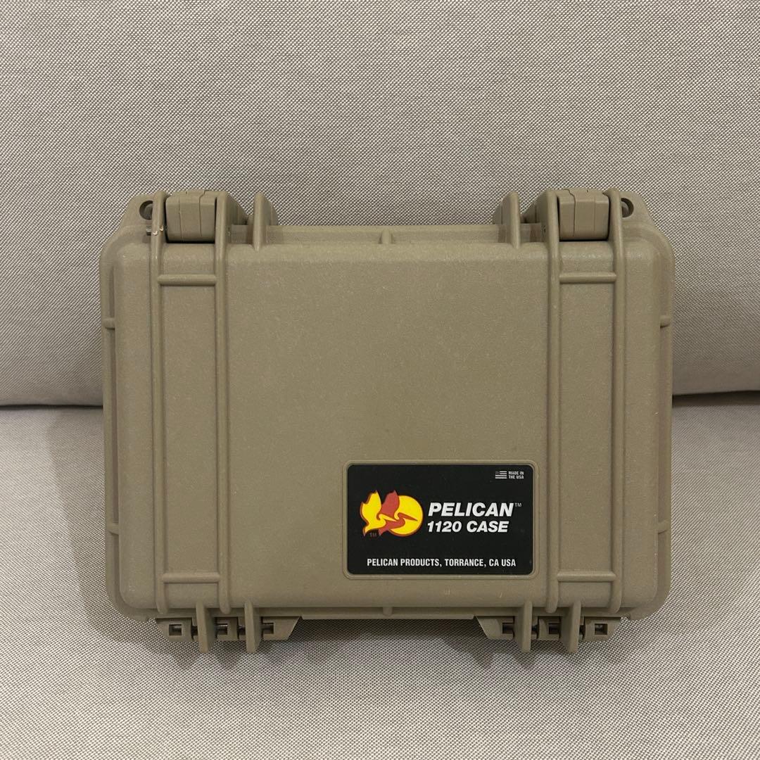Pelican ペリカンケース 1120 デザートタン フォーム付き