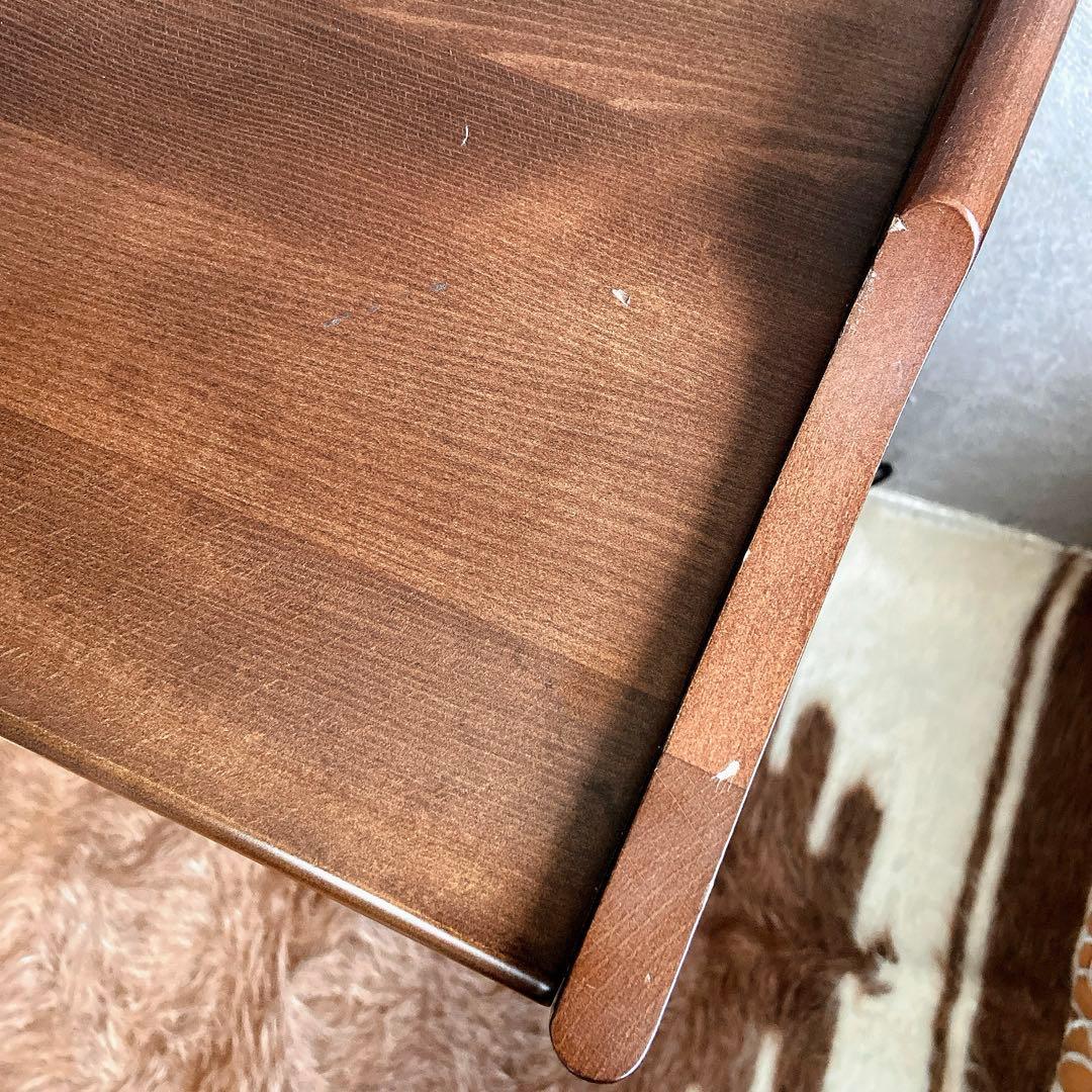 karimoku カリモク 電話台 コンセント付 キャビネット オールドカリモク