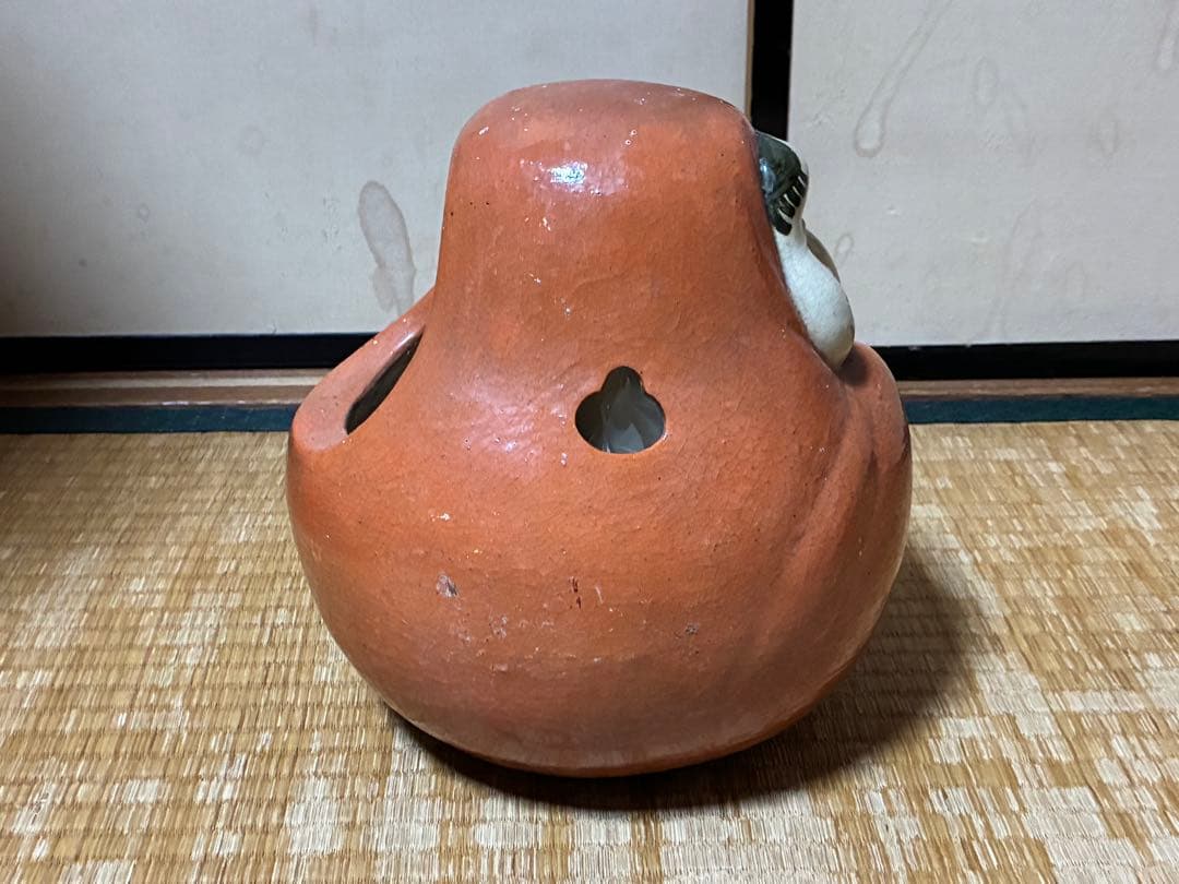 古陶器 おかめ 手炙り 火鉢 在名 時代物