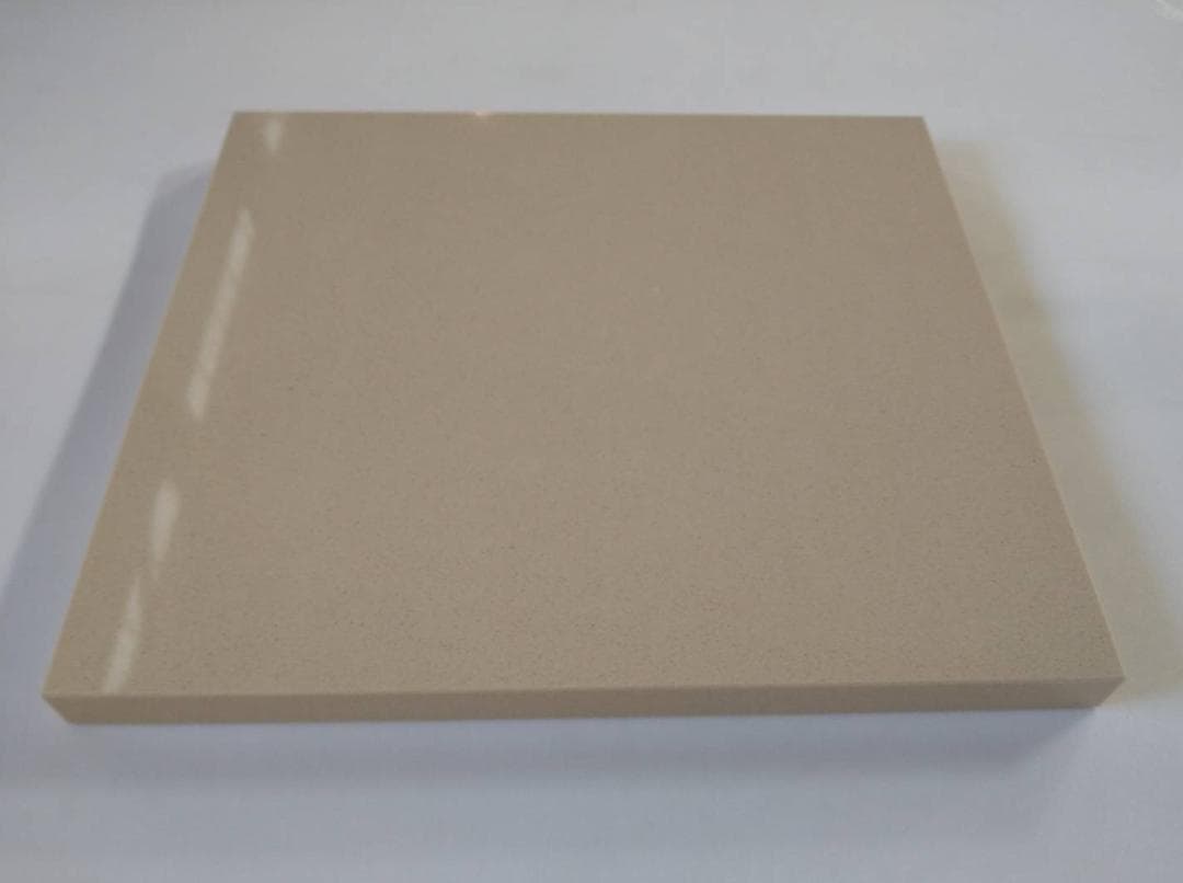 イタリア製大理石 『モカ』 オーディオボード●400×400×30●5面磨 2枚