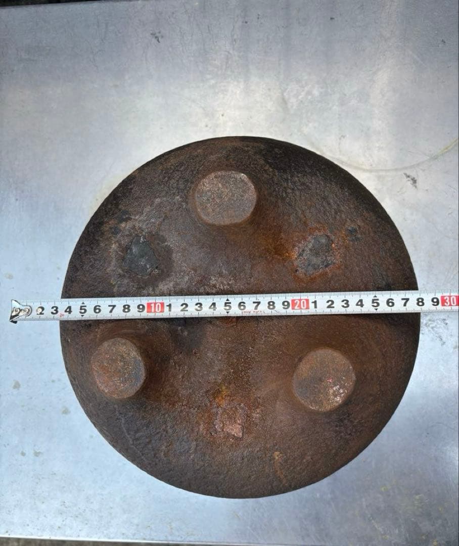 鉄製　茶釜　茶道具　レトロ　古道具　鉄瓶