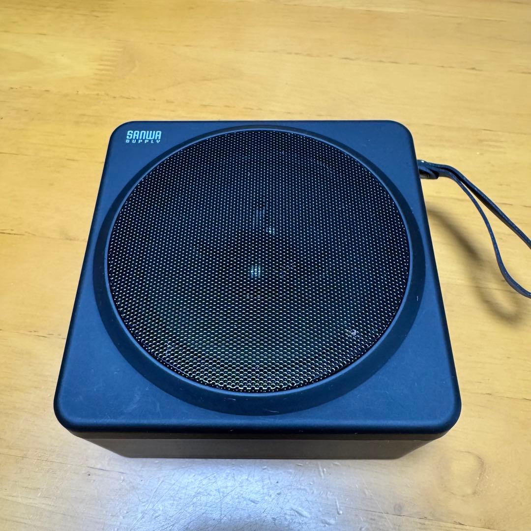 【ワイヤレスポータブル拡声器】別売ヘッドセットマイク付き MM-SPAMP15