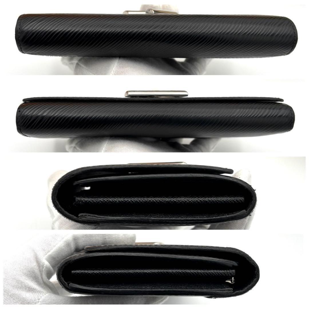 マジカワ様　ルイヴィトン エピ ポルトフォイユ ツイスト ブラック 長財布 黒