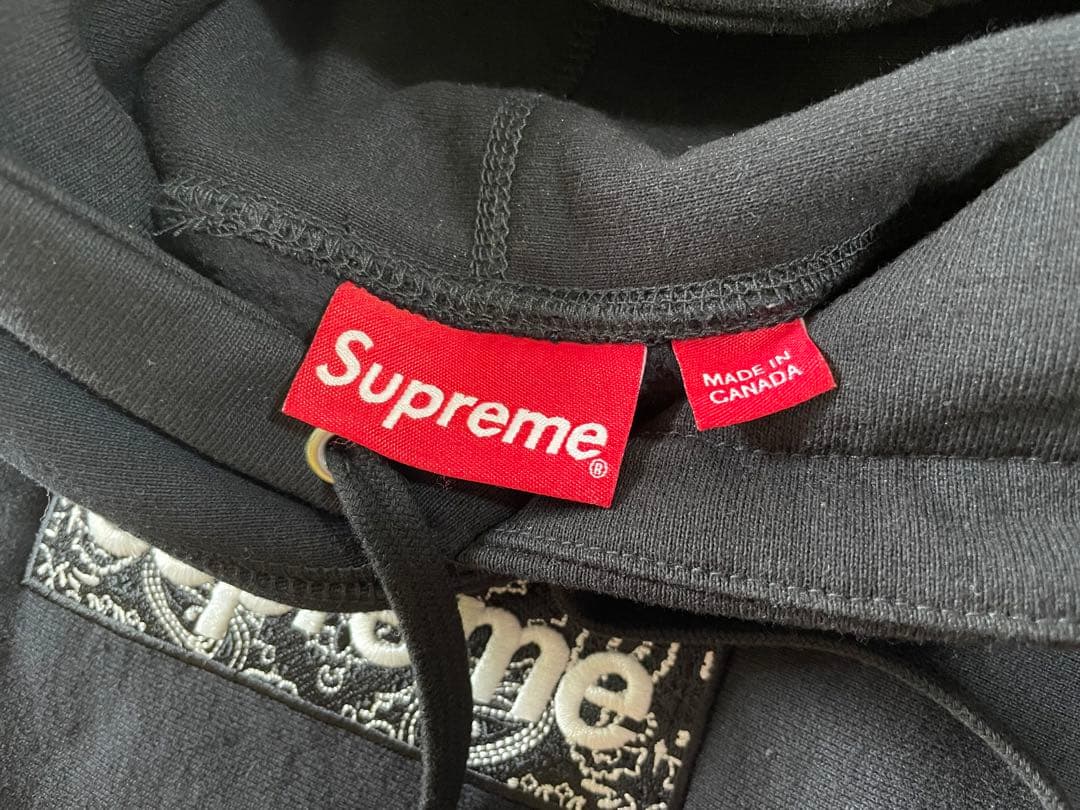 専用19FW Supreme Bandana Box Logo Hooded M