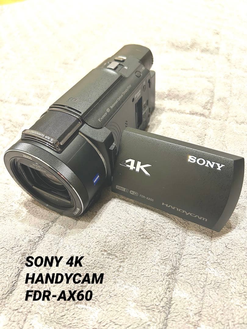ビデオカメラ SONY 4K HANDYCAM FDR-AX60