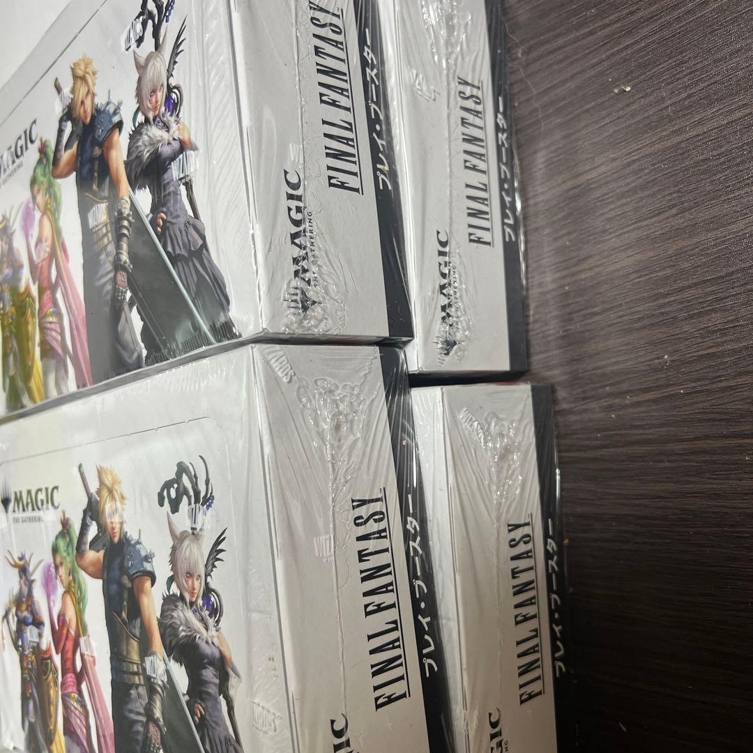 マジック：ザ・ギャザリング ffコラボ　プレイブースター　日本語版　4box