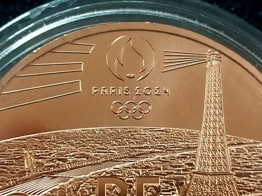 ☆仏⑤。「フランス・パリ2024オリンピック大会(体操競技)記念」。