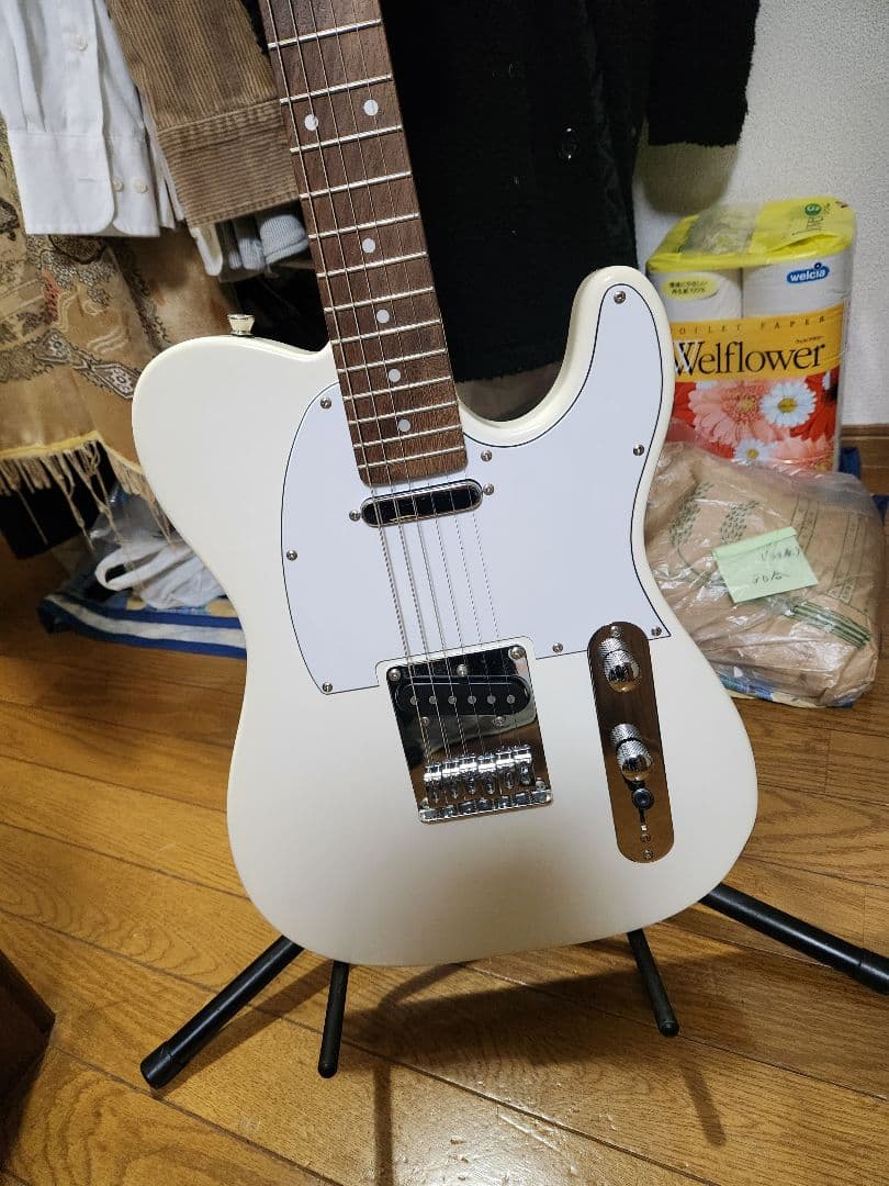 Goodfellow テレキャスタータイプ エレキギター ホワイト
