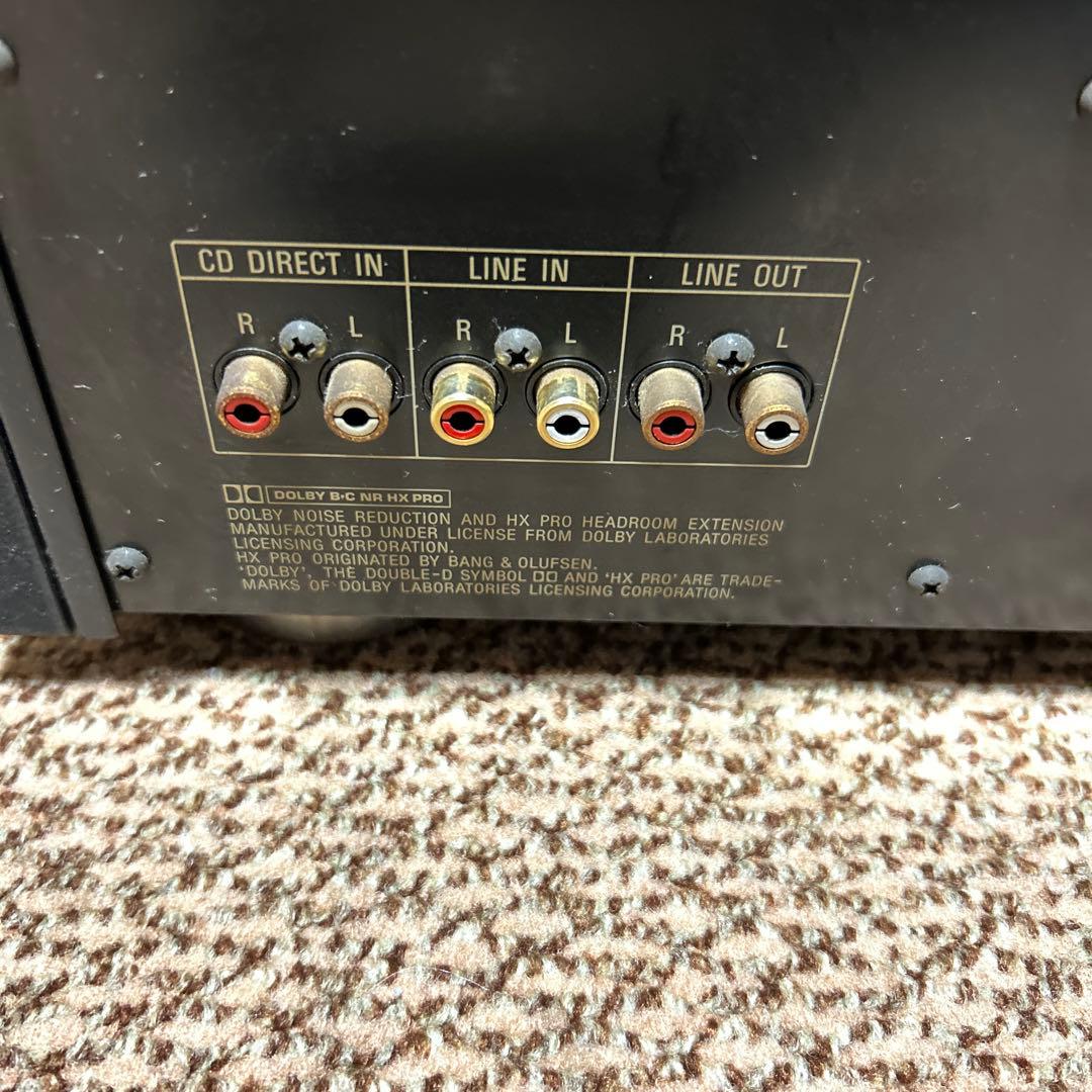 。。。。。 ソニーTC-K333ESL3ヘッドカセットデッキ ジャンク