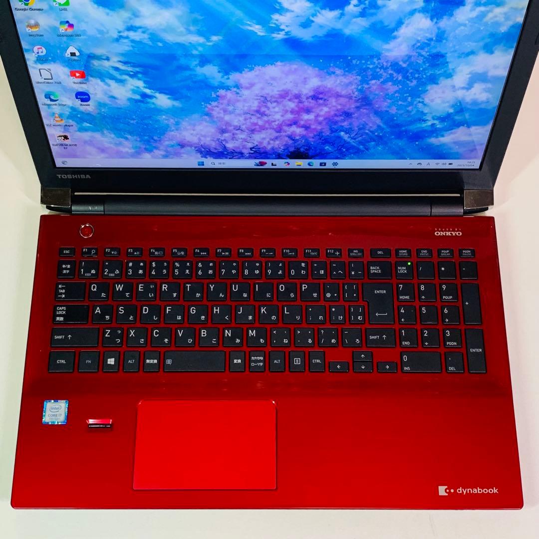 Core i7✨SSD1TB✨32GB✨オフィス✨東芝✨FHD✨ノートパソコン