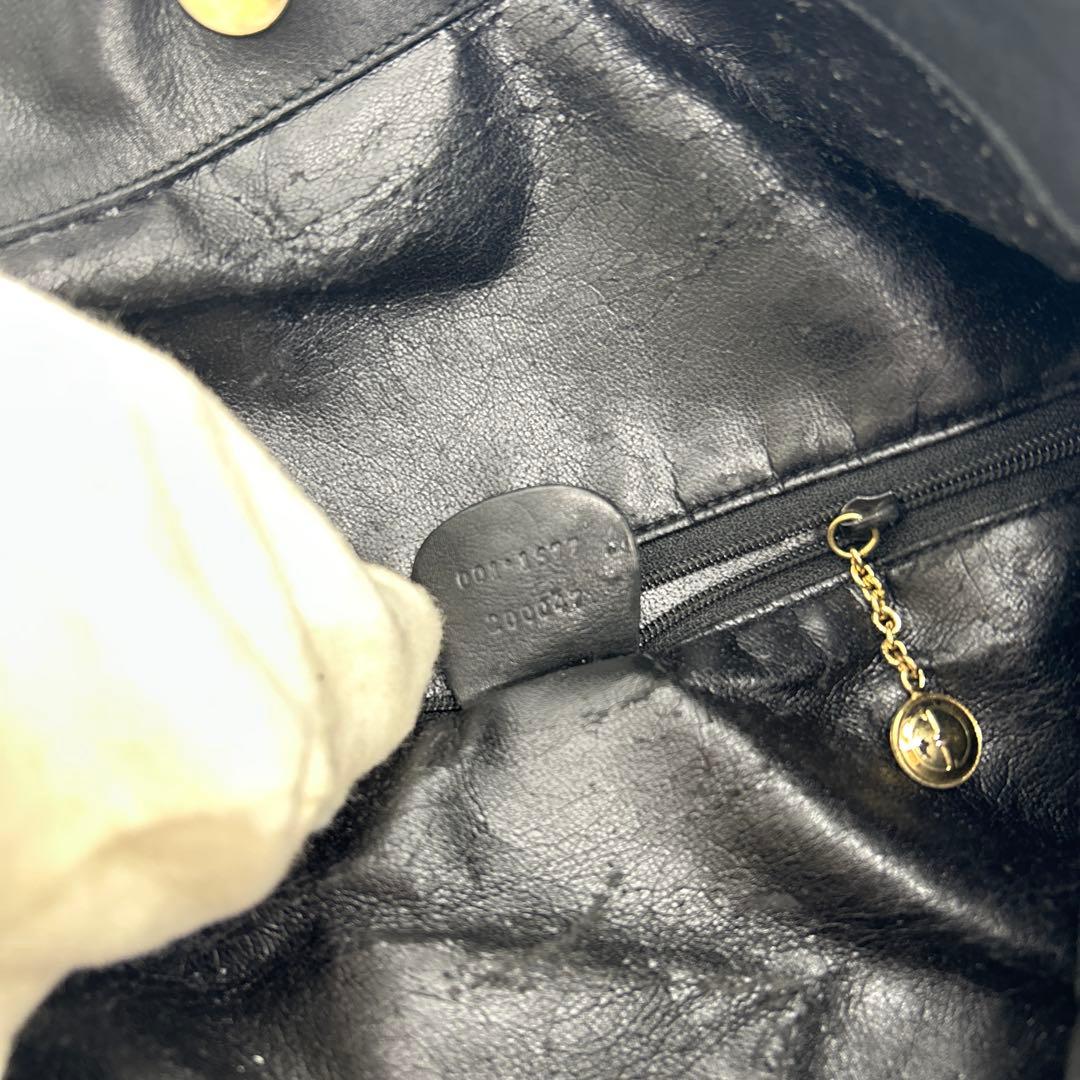 GUCCI グッチ バンブー 2way ショルダーバッグ　ハンドバッグ　レザー