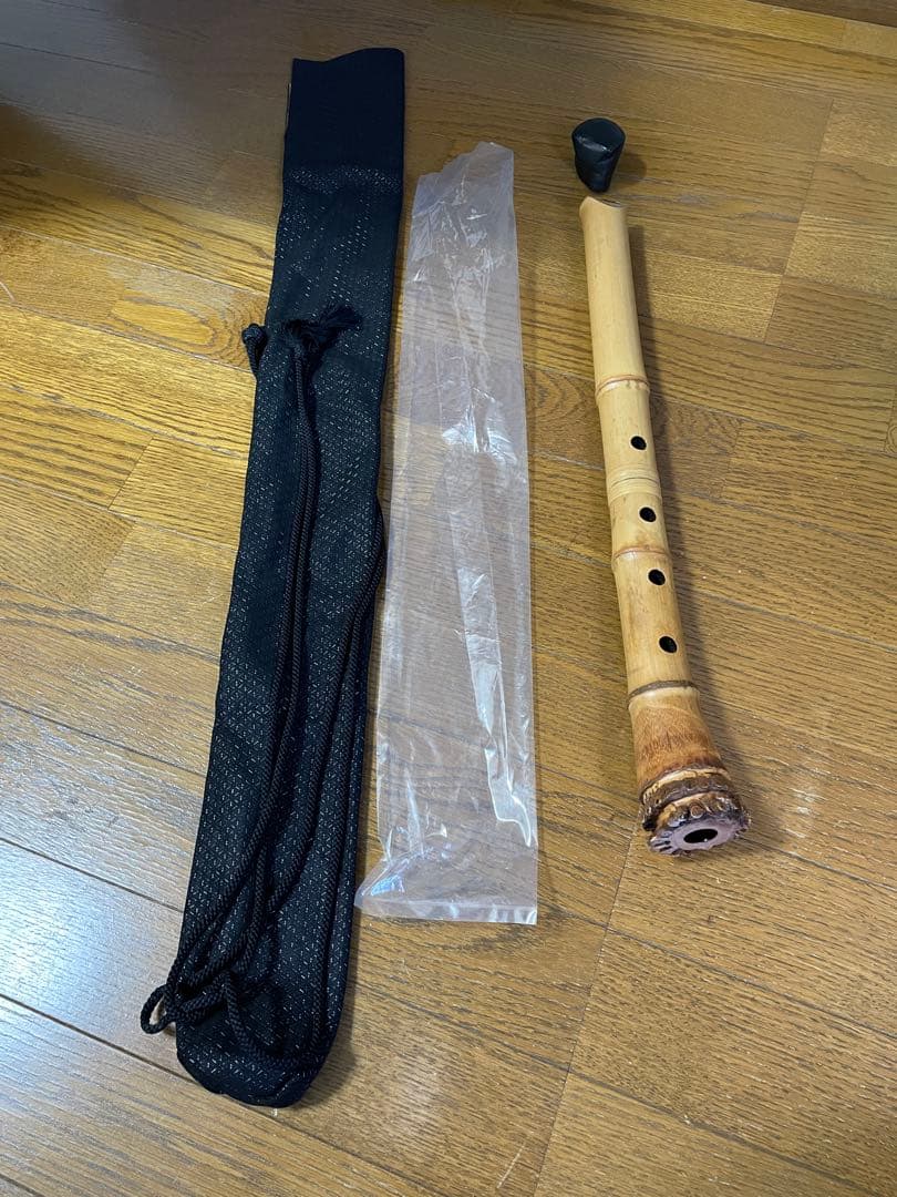 尺八　萌山　52cm 八寸 中古