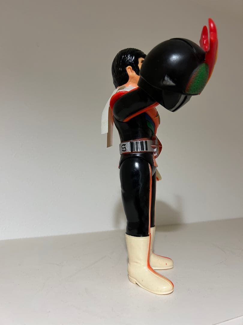 美品】　旧バンダイ　仮面ライダー　ストロンガー　当時物　面取れ　面とれ　メントレ