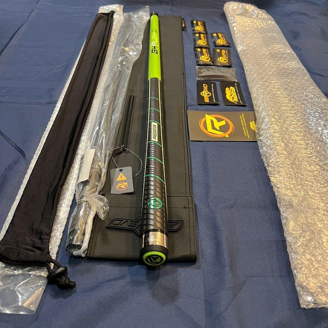 BK RUSH ネオングリーン スポーツラップ プレデター