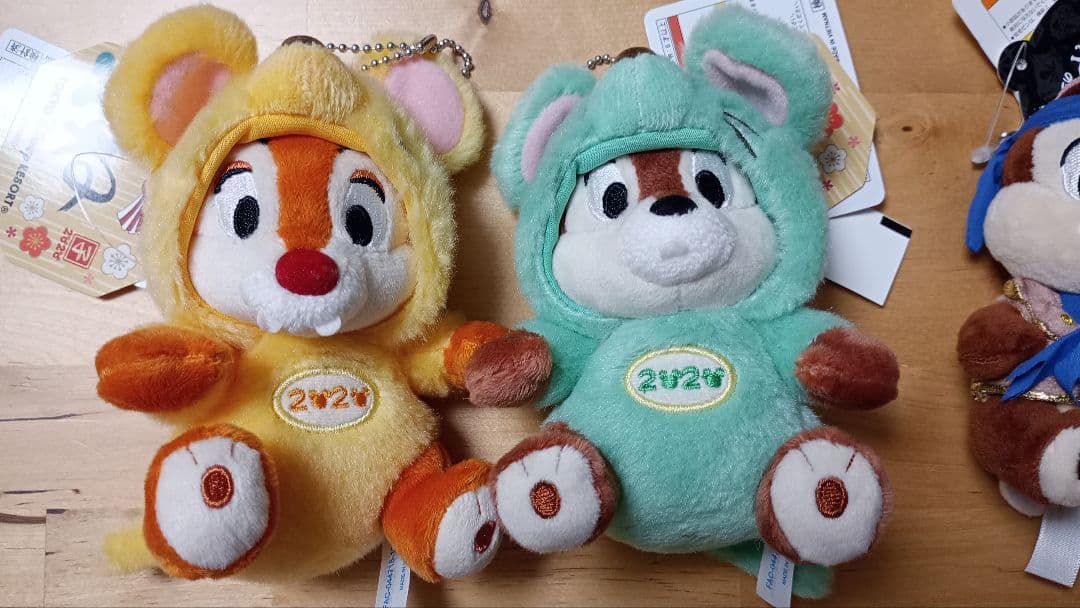 新品タグ付き＊ディズニーリゾート&ディズニーストア＊チップ&デールグッズ