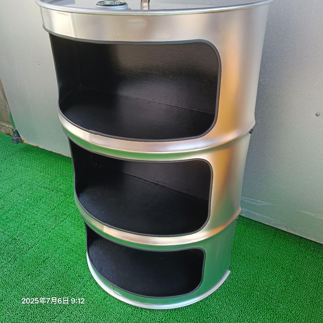 ミッチ品 ドラム缶remake3BOX！シルバー＆ブラック