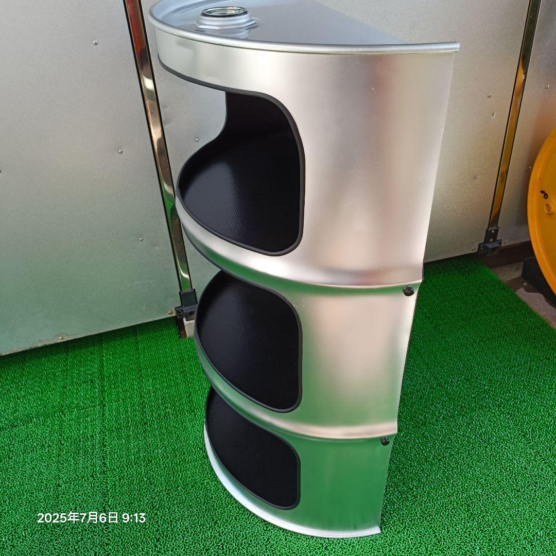 ミッチ品 ドラム缶remake3BOX！シルバー＆ブラック