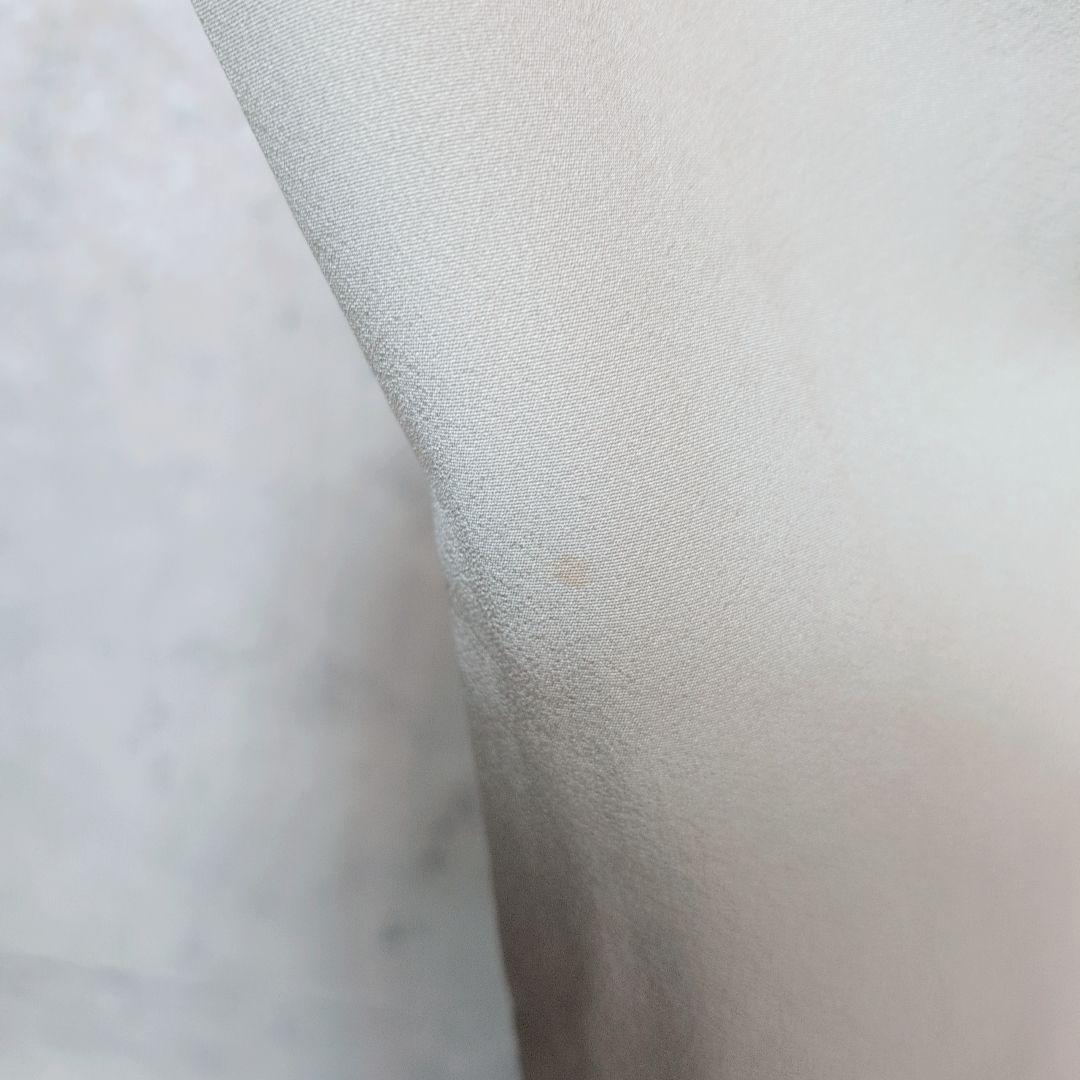 訪問着　フルセット　加賀友禅　虫食い　着物　正絹　花　祝い事　落款　E1