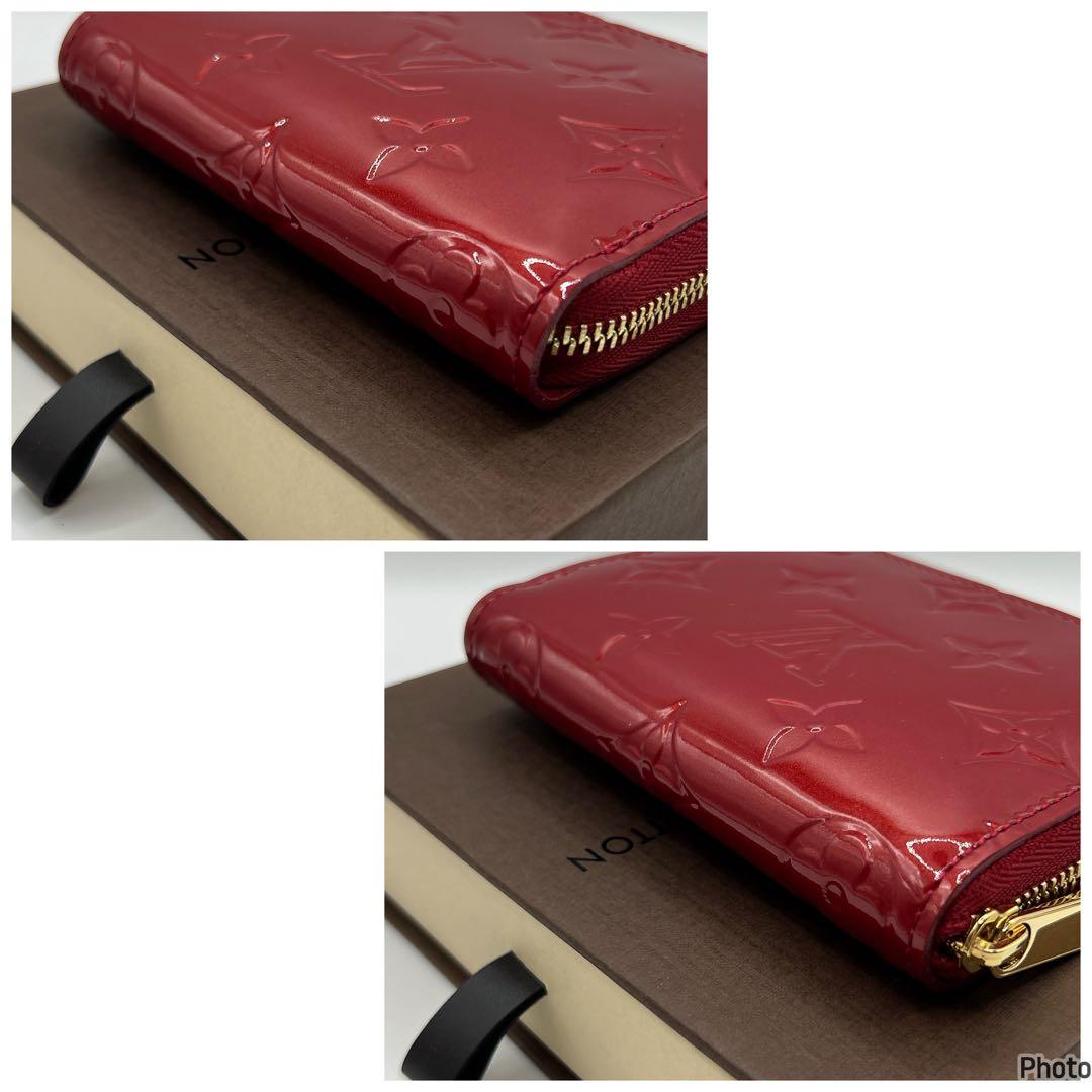 ルイヴィトン　ヴェルニ　パース　レッド　赤