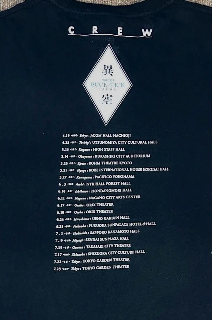 非売品 異空レア【35thツア Tシャツ STAFF CREW 】 一般流通無し