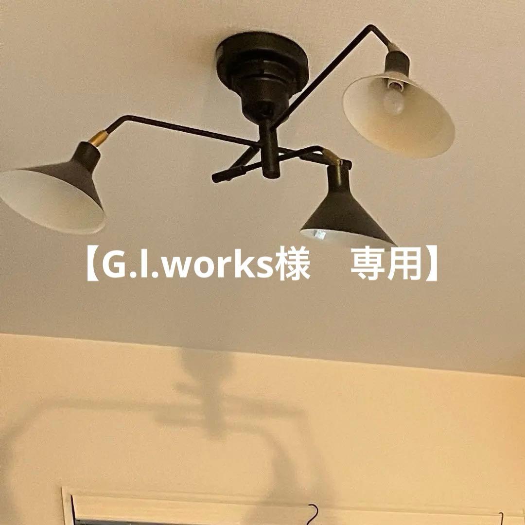 【G.l.works】クラッシュゲート インターフォルムシーリングライト
