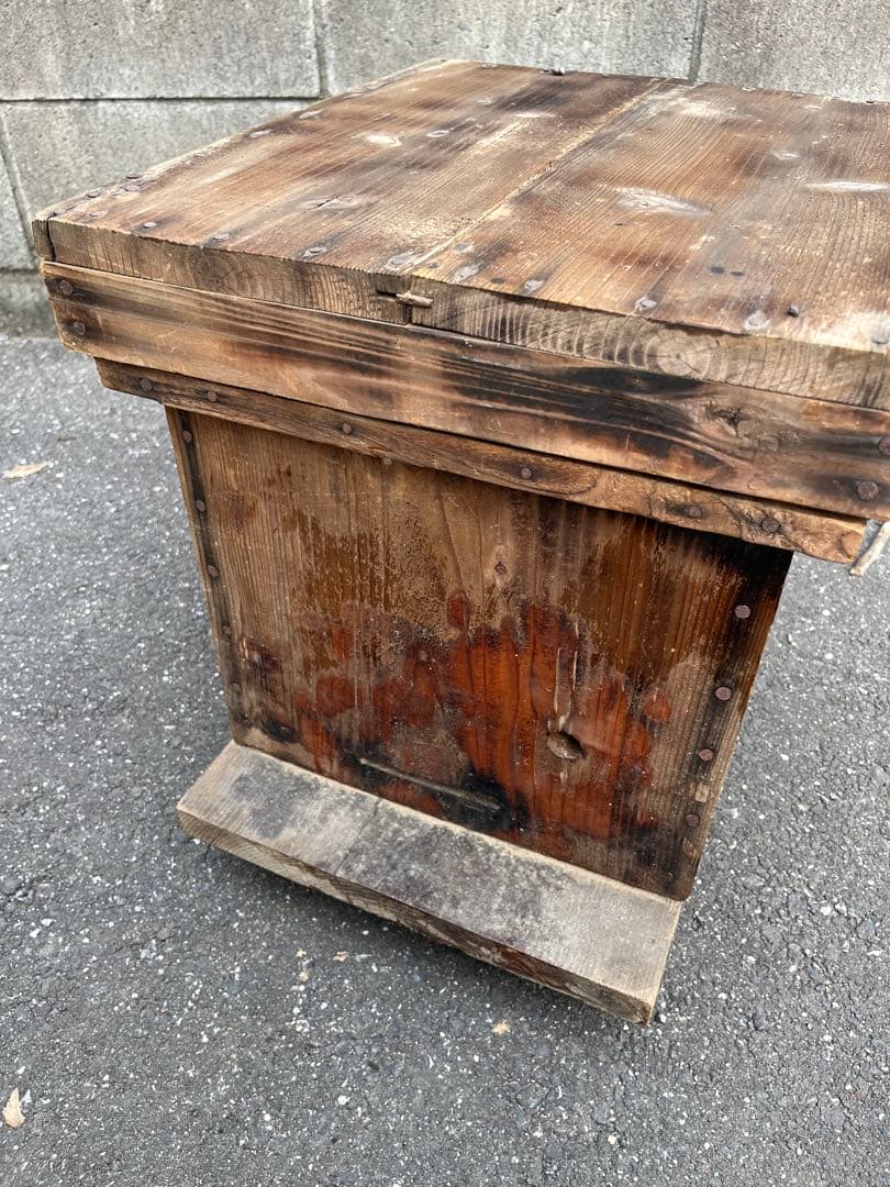 日本蜜蜂　ニホンミツバチ　待ち箱　巣箱　入居実績あり　2個セット