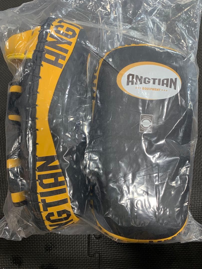 【新品】 レーザー本草キックミット　茶色、二つ きよ