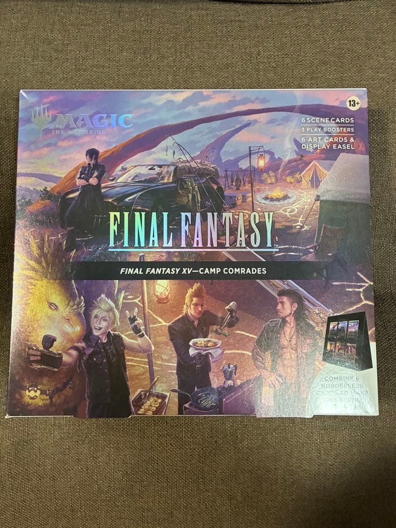 新品未開封 MTG FF シーンボックス FF15 キャンプの仲間たち 英語版