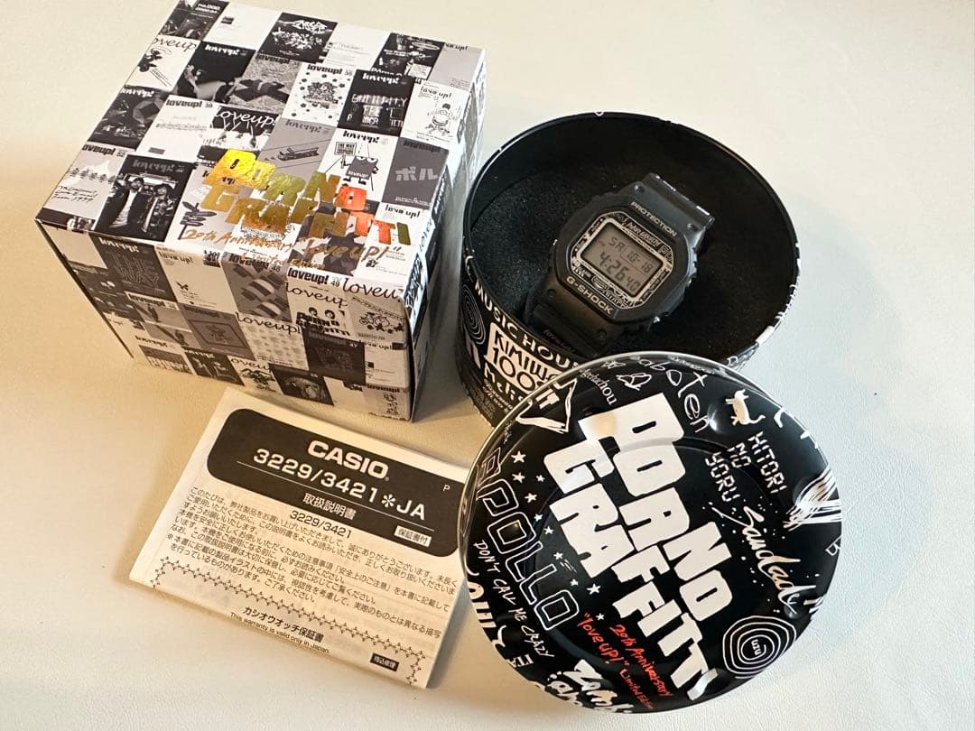 ポルノグラフィティ 20周年記念 CASIO G-SHOCK