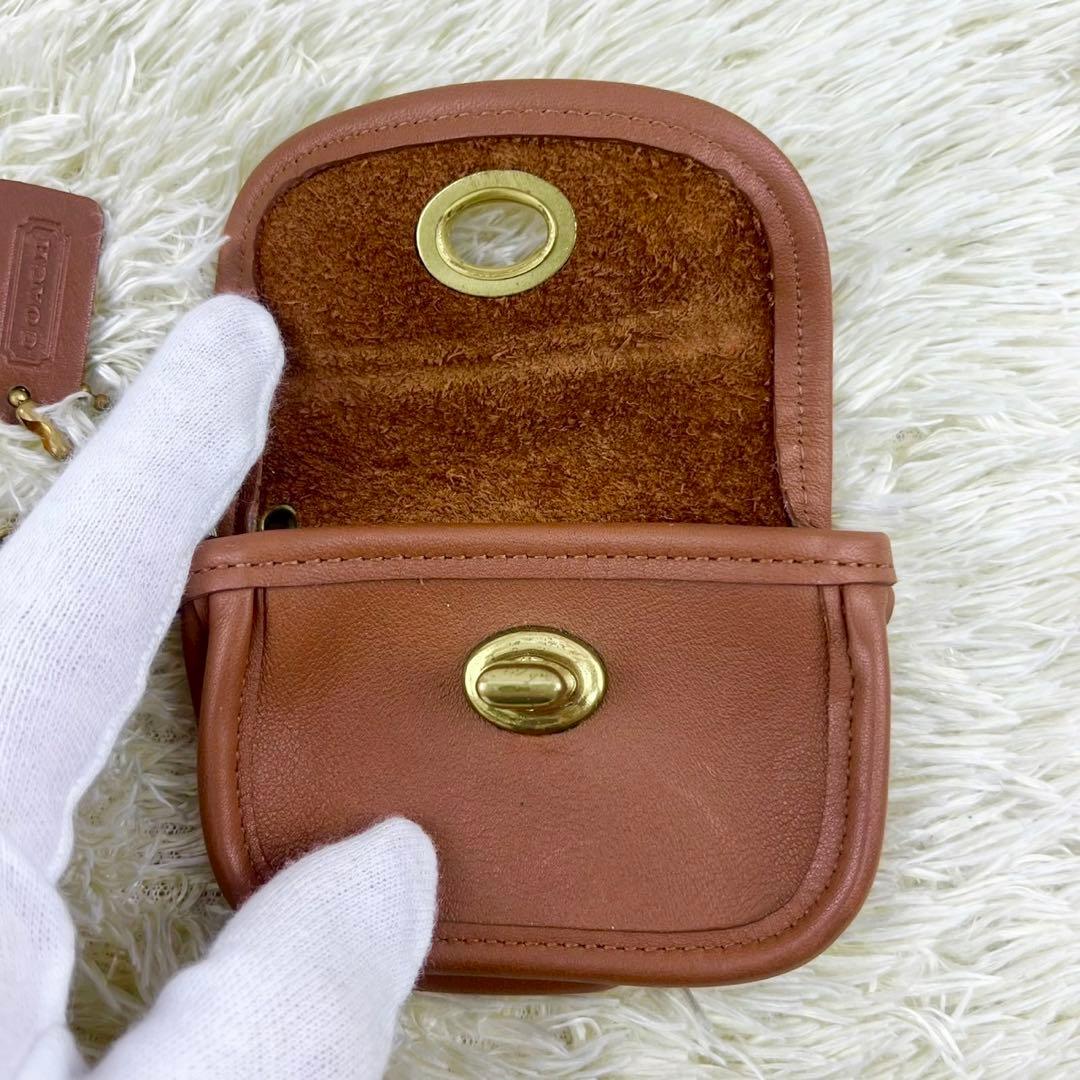 【極美品・超希少】OLDCOACH ケース ターンロック シティ