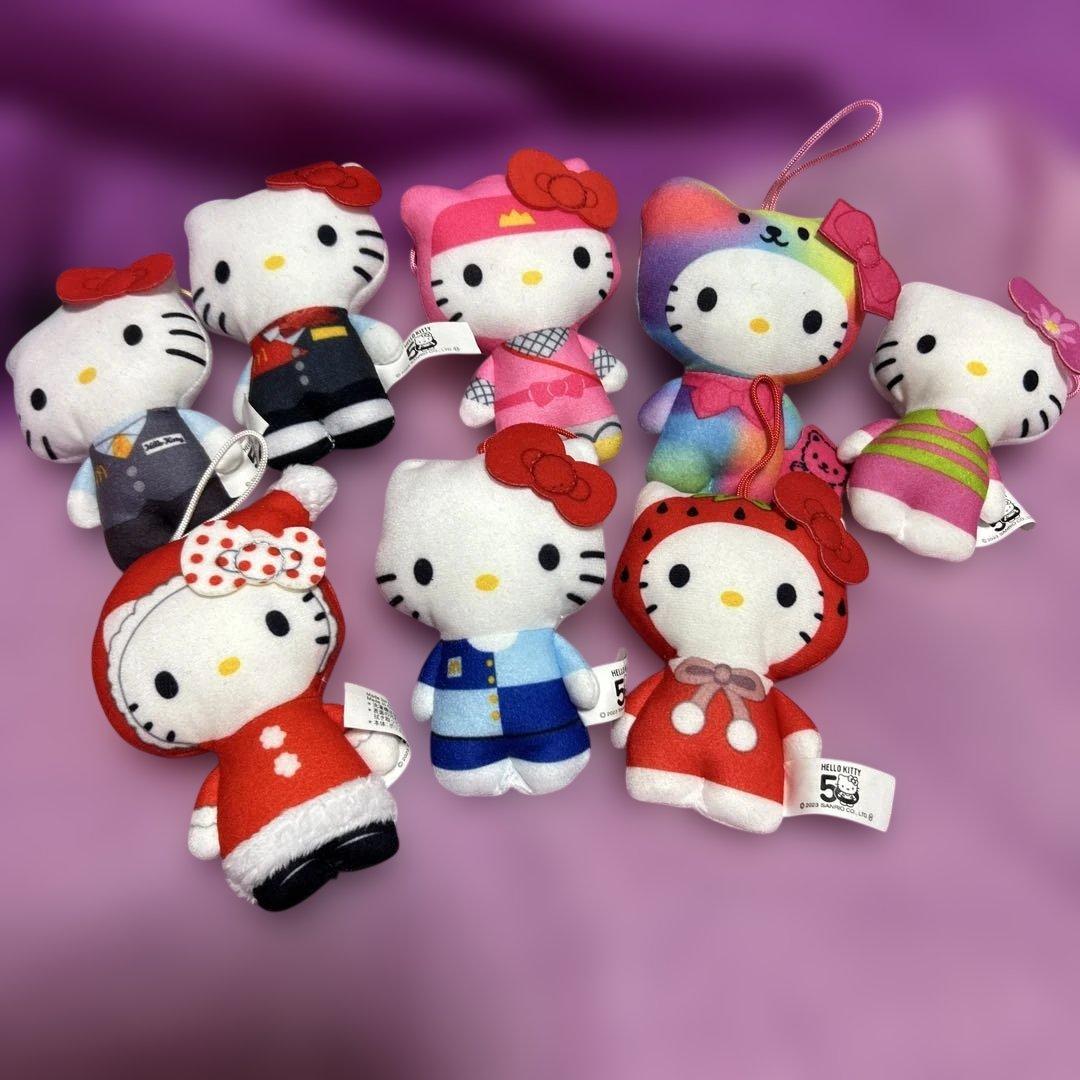 レトロ‪☆ハローキティ かわいいぬいぐるみ小物雑貨などまとめ売り‪☆レア