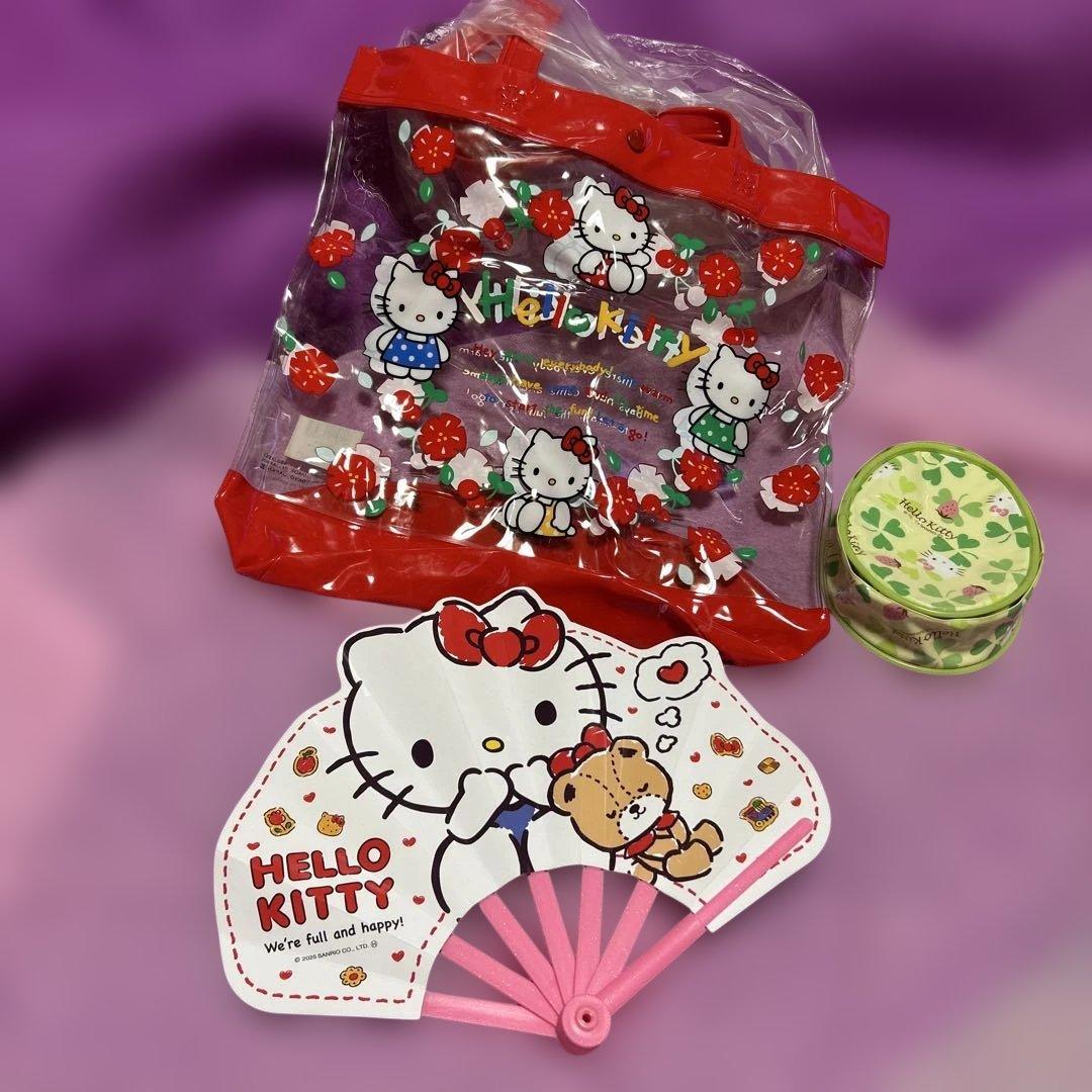 レトロ‪☆ハローキティ かわいいぬいぐるみ小物雑貨などまとめ売り‪☆レア