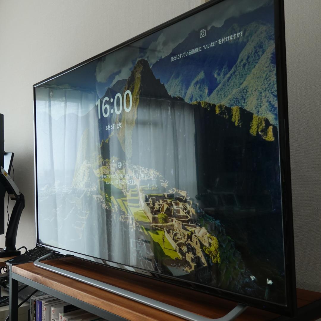 43インチ 4Kディスプレイ EX-LD4K431DB