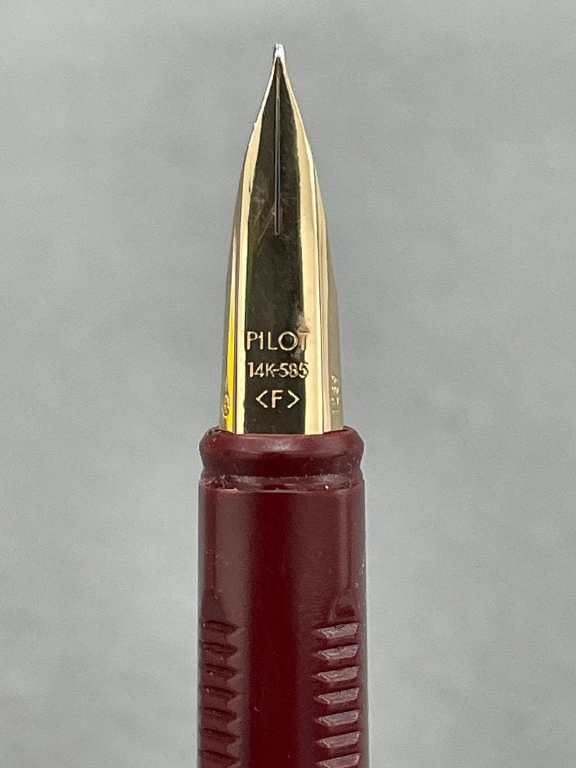 PILOT 万年筆 14K 初期型　クアトロ　ボルドー　89年12月製造