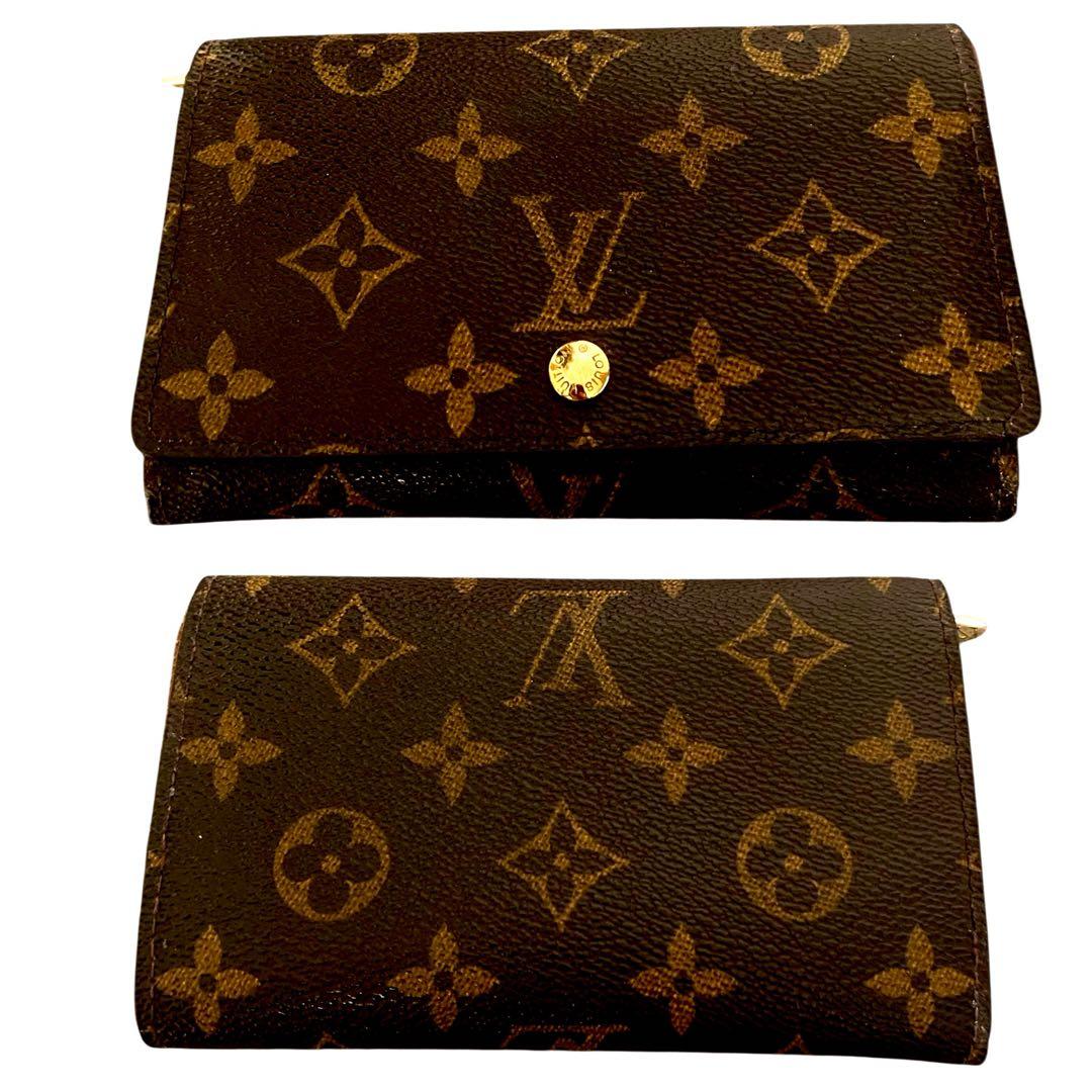 LOUIS VUITTONモノグラム ポルトフォイユ トレゾール L字ファスナー