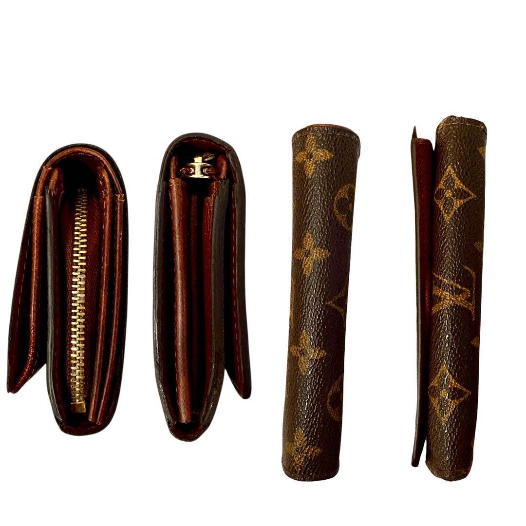 LOUIS VUITTONモノグラム ポルトフォイユ トレゾール L字ファスナー