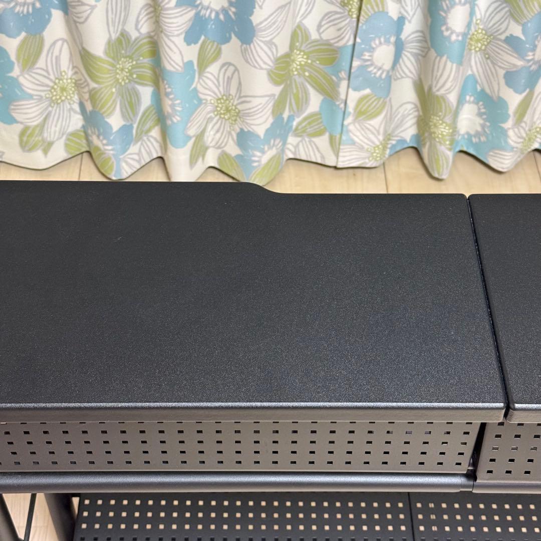 Bauhutte バウヒュッテ　エクステンションデスク　BHC-1200H-BK