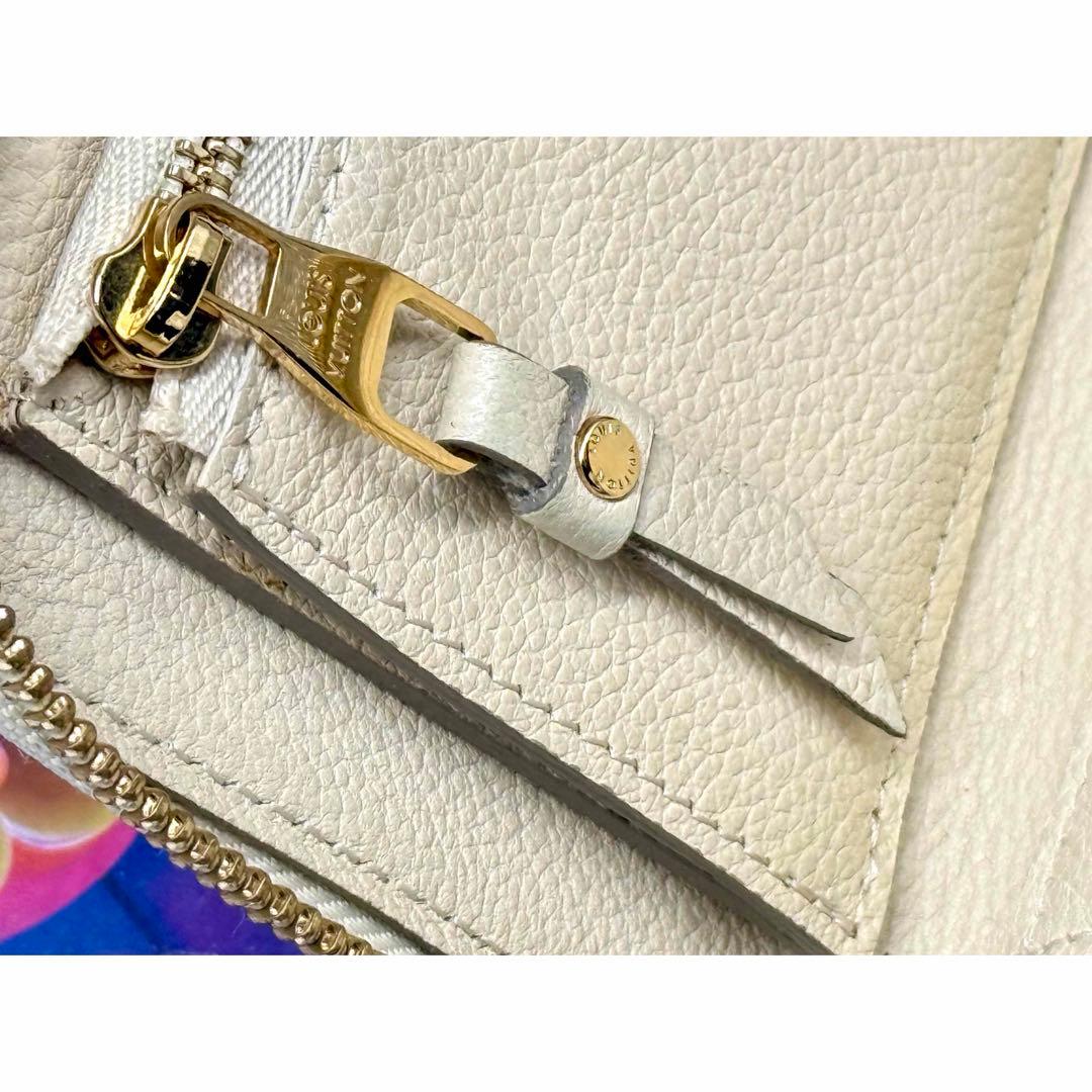 極美品！ルイヴィトン　アンプラント　スクレットコンパクト　アイボリー系