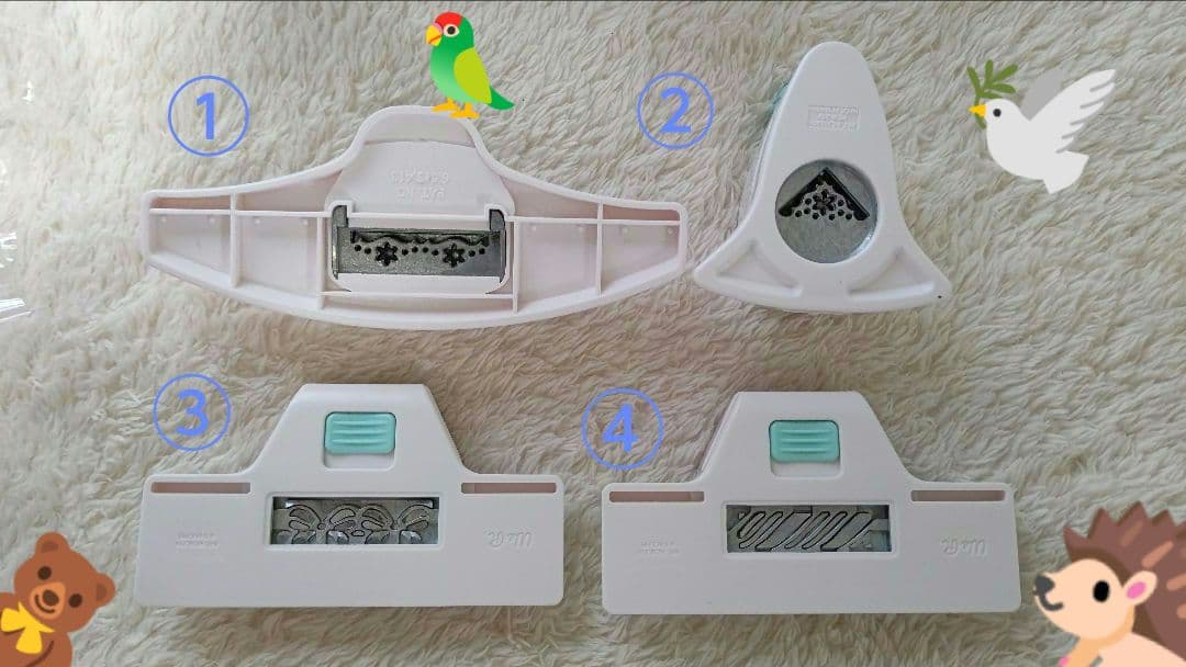 クラフトパンチ We R Memory Keepers  4個セット お得です