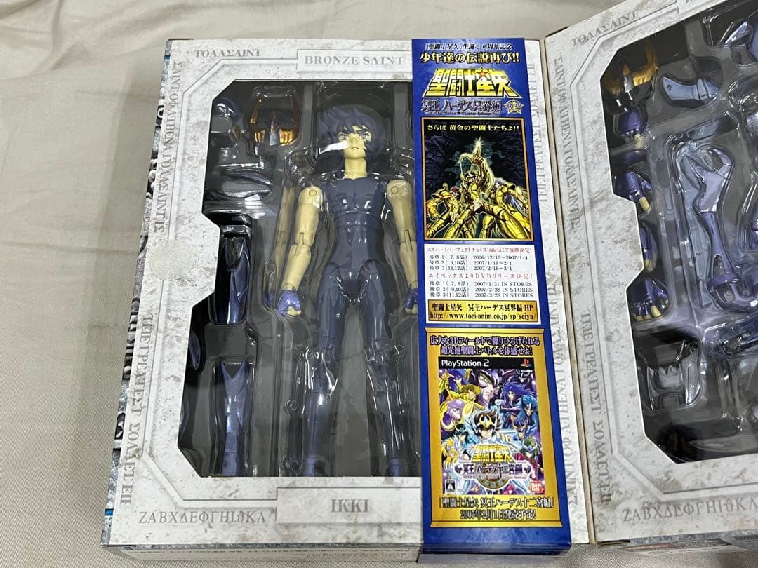 聖闘士聖衣神話　最終青銅聖衣　５体・ディスプレイスタンド　セット