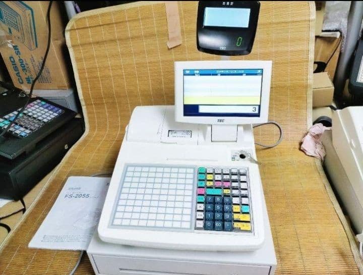 テックレジスター　FS-2055-V2　店名無料　インボイス対応　410551