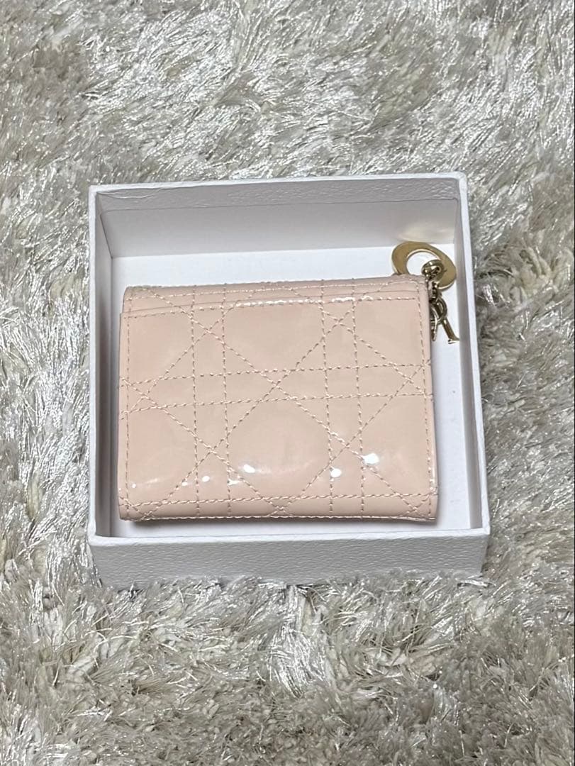 Dior Lady Dior Lotus財布 ピンク