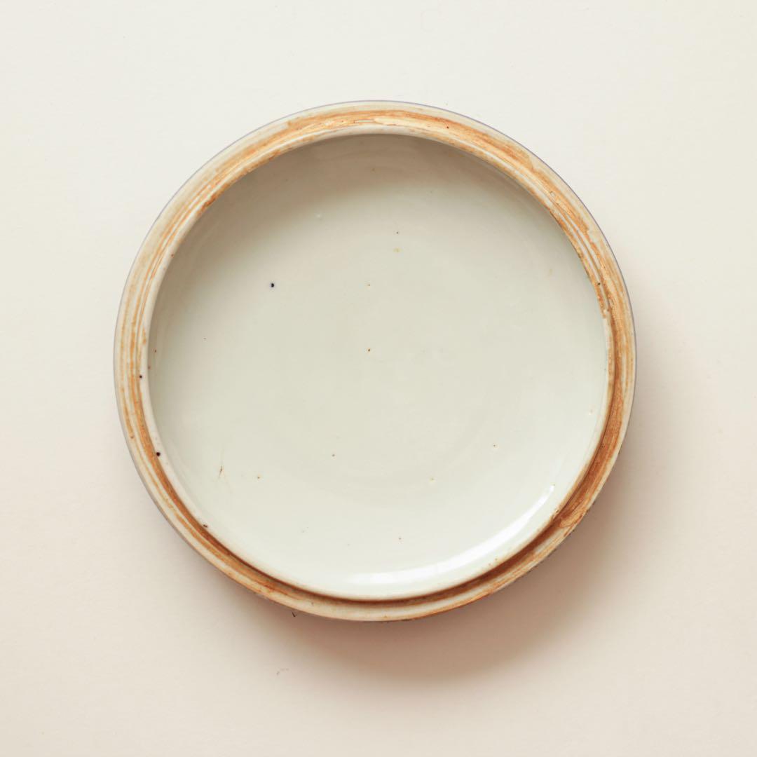 伊万里　古伊万里　幕末　三段重　微塵唐草