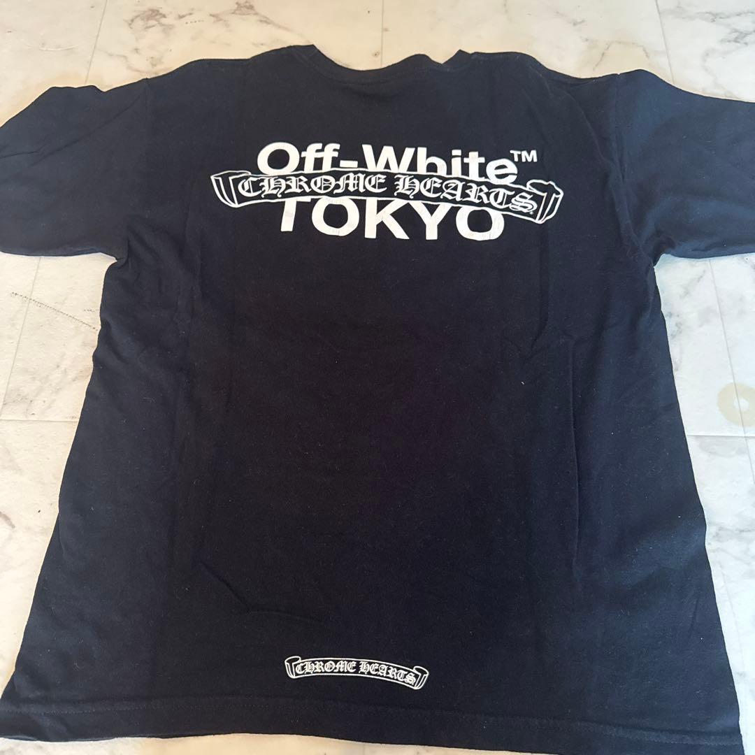 クロムハーツ オフホワイト M Tシャツ TOKYO限定 東京