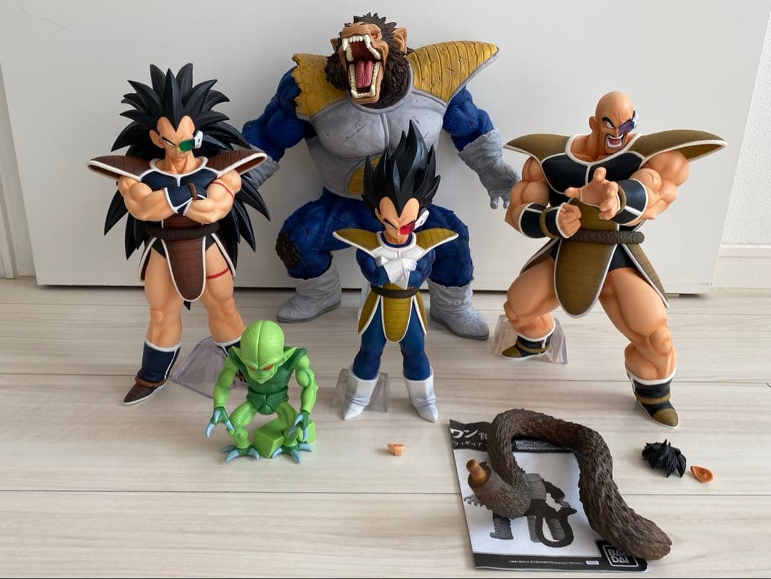 ドラゴンボール一番くじ ラストワン　大猿ベジータ ベジータA ナッパ 栽培　箱