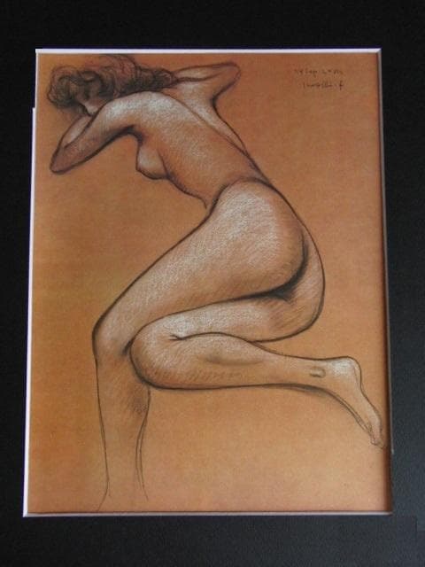 古澤岩美、【9】、超希少な1969年2000部限定、大判額装用画集より