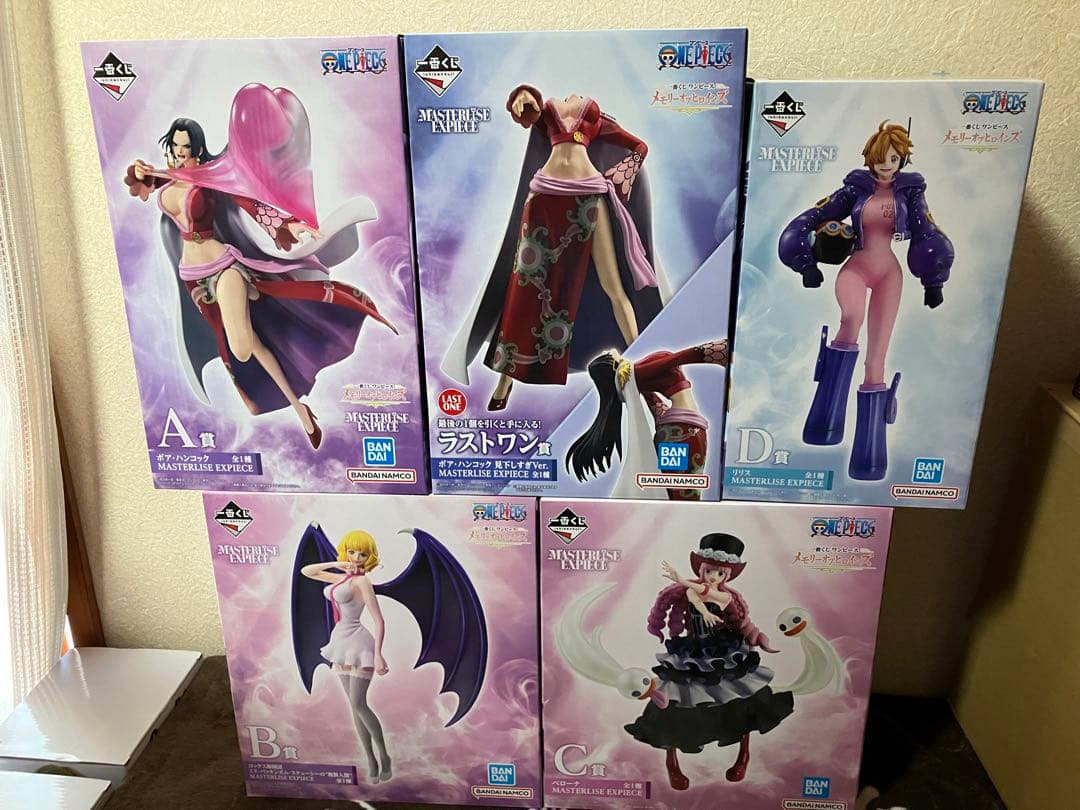 ワンピース一番くじメモリーオブヒロインズ 全賞コンプリートセット