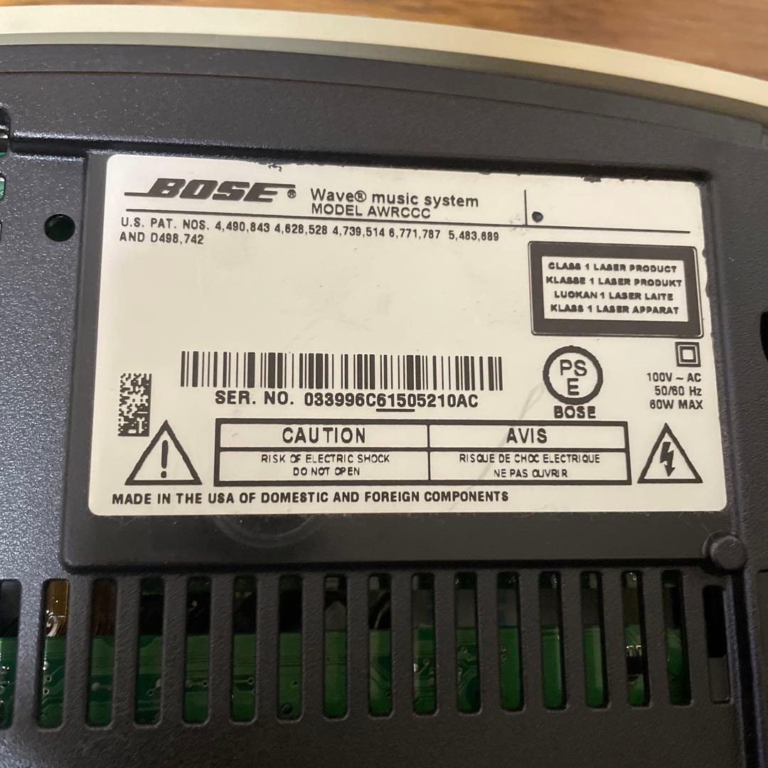 BOSE AWRCCC 本体のみ　ジャンク品 通電動作のみ済み