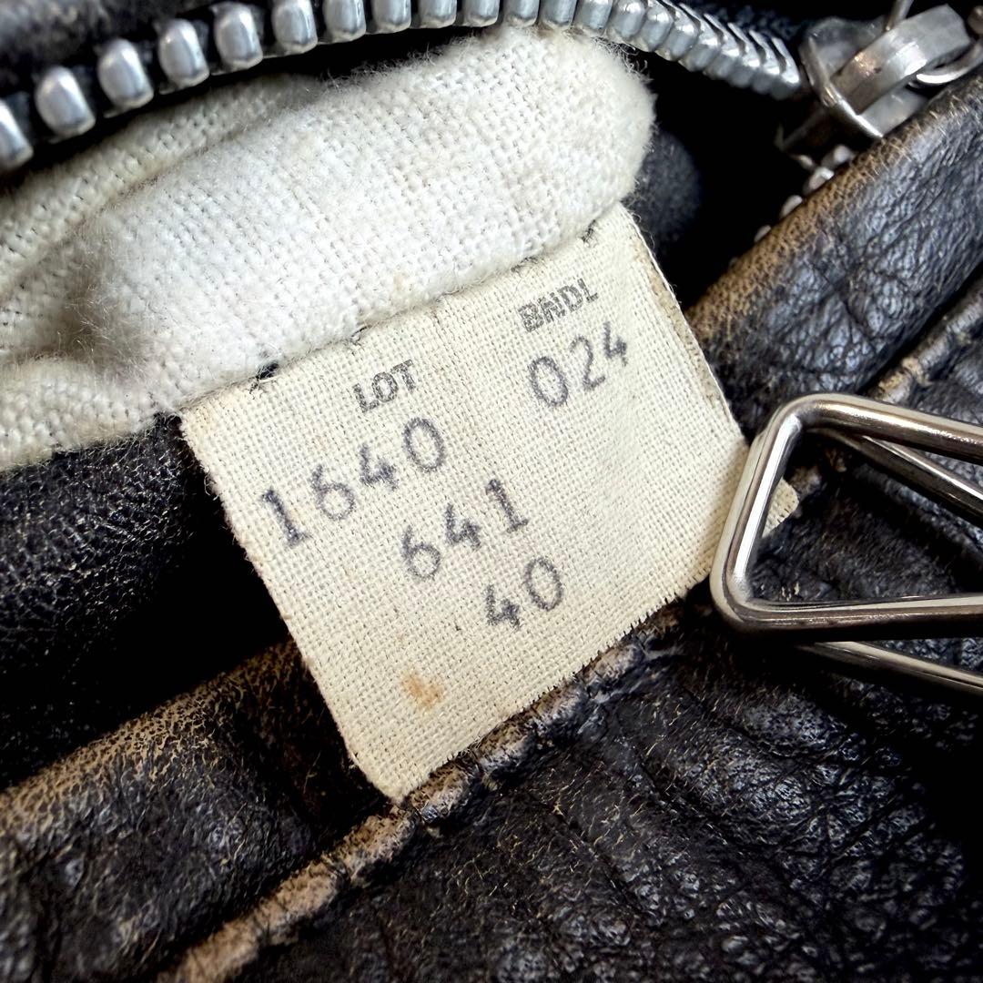 【schott】90's Single rider's jacket 641