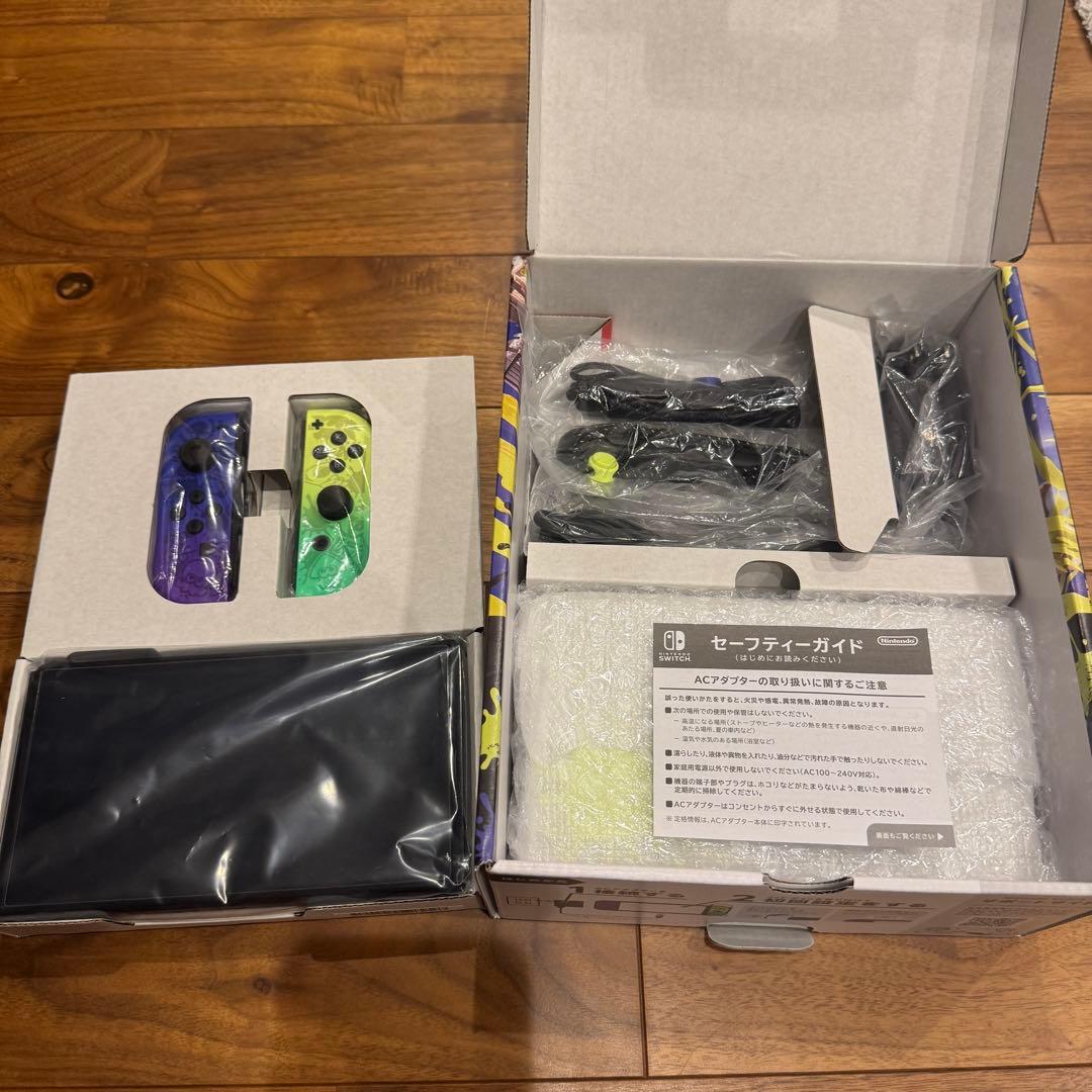 Switch（有機ELモデル）スプラトゥーン3 エディション　おまけ付き